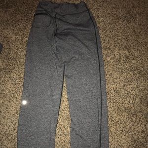 grey/black lulu lemon joggers